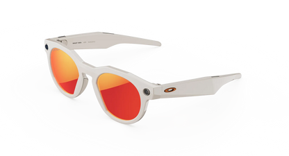 Oakley Meta HSTN AI Glasses Clear Amethyst Prizm Polarized Transitions Lenses Limited Edition