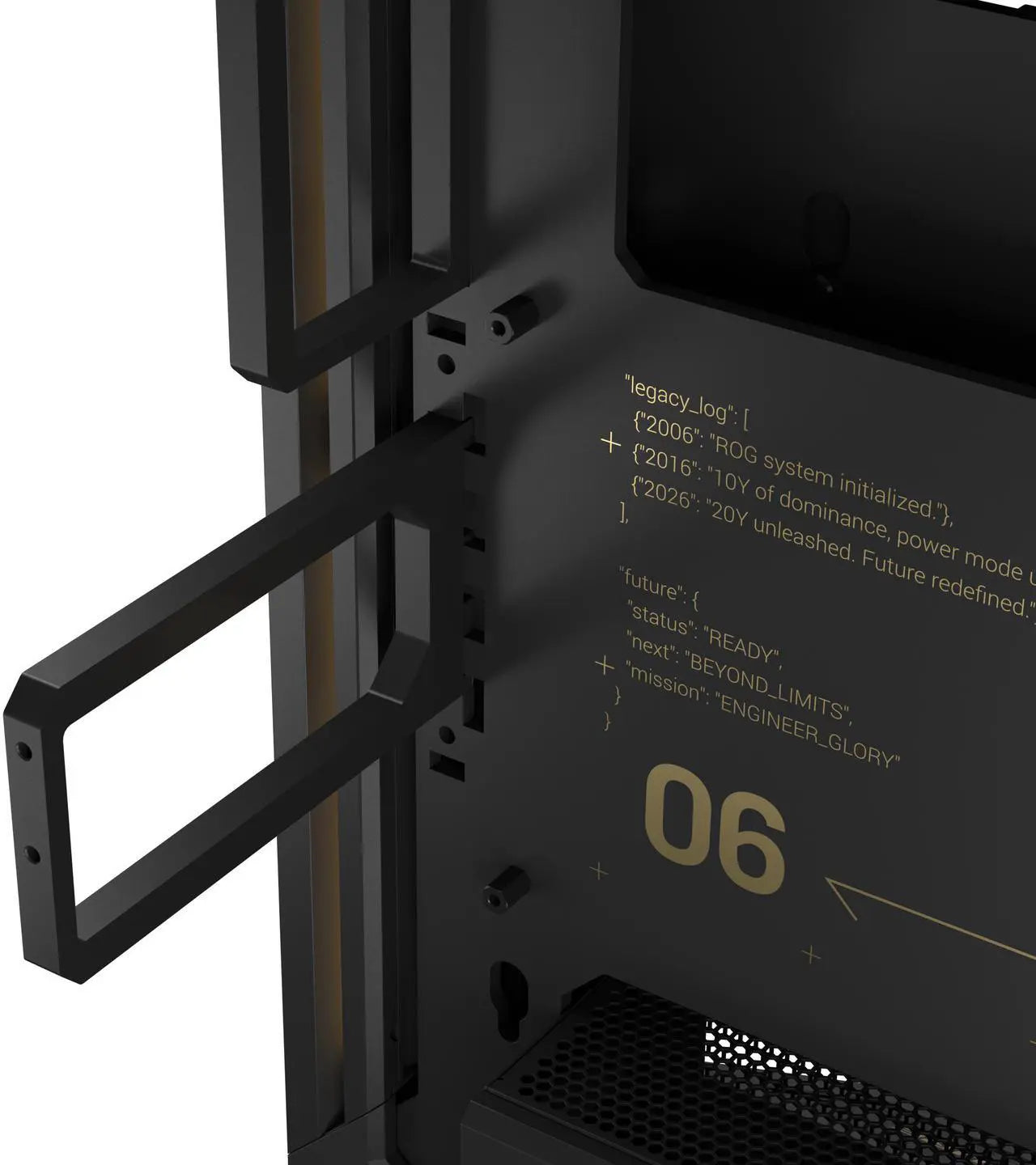 ASUS ROG GR20 Edition 20 Premium Open-Frame PC Gaming Case - 20th anniversary 20 Years