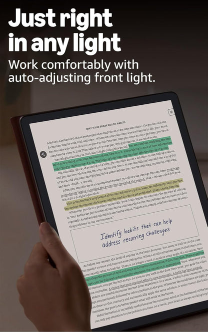 [2025] Amazon Kindle Scribe Colorsoft 32GB 64GB (newest model) — 11” paper-like color display front light + Premium Pen