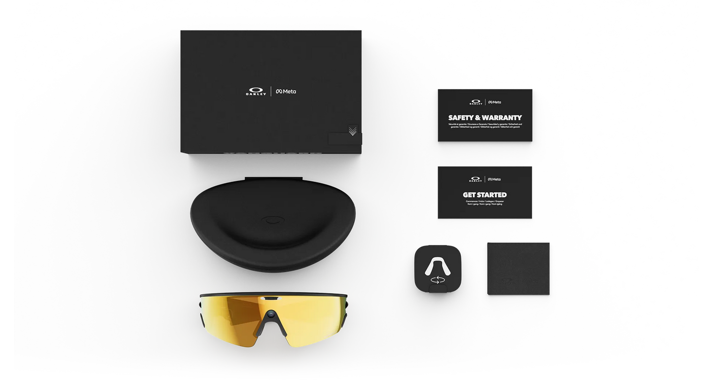 Oakley Meta Vanguard with Meta AI, Audio, Photo, Video Compatibility