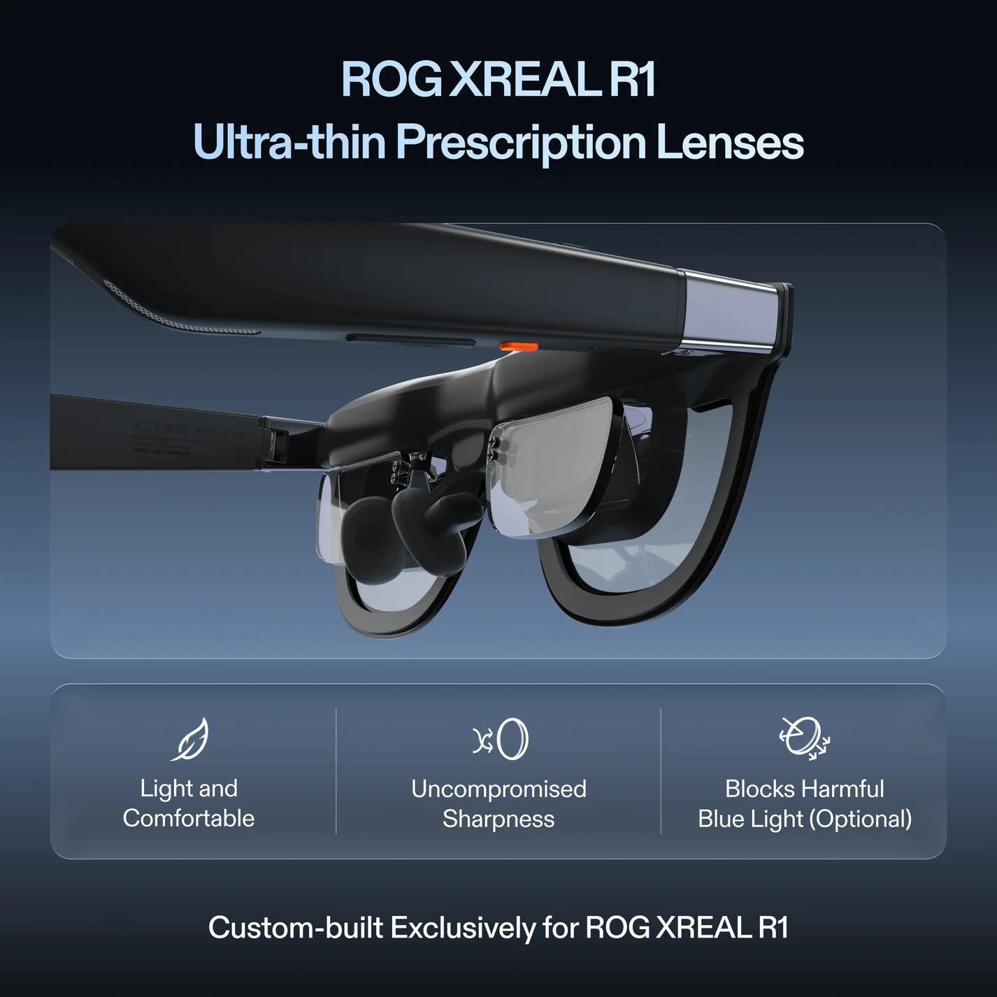 [PRESCRIPTION] Official XREAL Prescription Lenses - Lens for ROG XREAL R1 / XREAL One Pro / XREAL One or 1S / XREAL xbx a01+