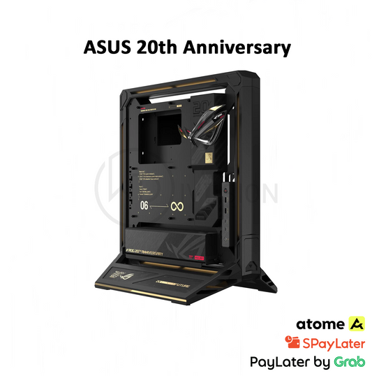 ASUS ROG GR20 Edition 20 Premium Open-Frame PC Gaming Case - 20th anniversary 20 Years