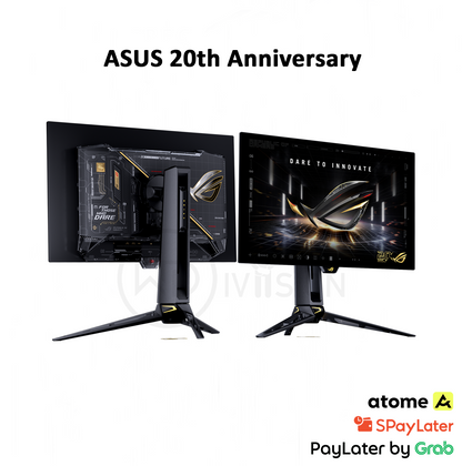 ASUS ROG Swift 27" Dual Mode 2K 540Hz / HD 720Hz HDR500 OLED 0.02ms Gaming PC Monitor PG27AQWP-G 20 Anniversary 20th