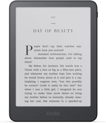 Official Amazon Kindle Paperwhite 16GB (newest model), thinner and lighter, 7 display, warm light, Graphite