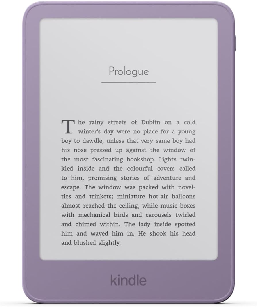 Official Amazon Kindle 16GB (newest model), thinner, lighter, faster, 6 display - Ube Graphite / With or without Ads