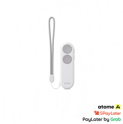 Amazon Kindle Device Click Bluetooth Page-Turn Remote ( 2024 Release & Onward ) Brightness Controls, USB-C Rechargeable