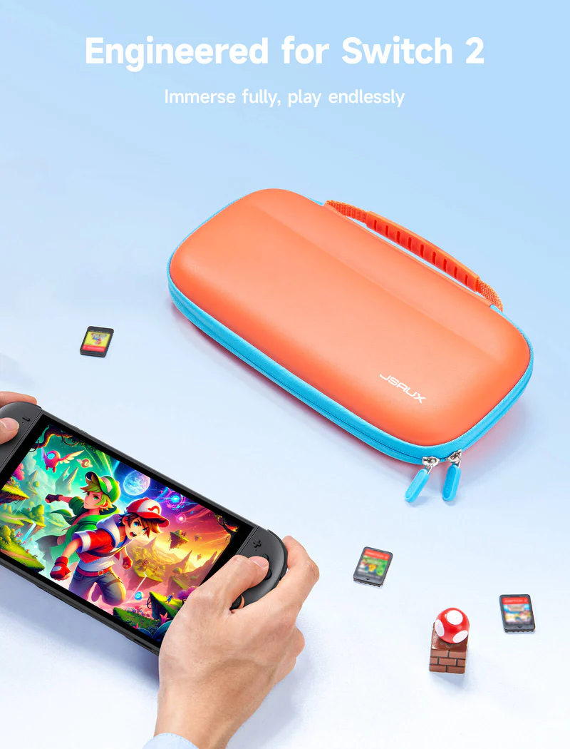 Official JSAUX Colorful Ultra-thin Carrying Case for Nintendo Switch 2