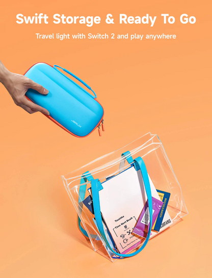Official JSAUX Colorful Ultra-thin Carrying Case for Nintendo Switch 2
