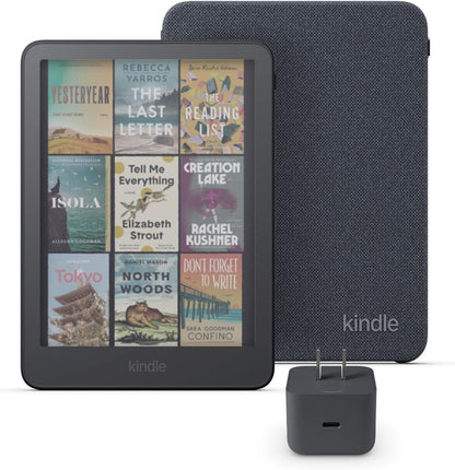 Official Amazon Kindle Colorsoft 16GB (newest model), Now thinner and lighter, 7" color display, warm light, Graphite