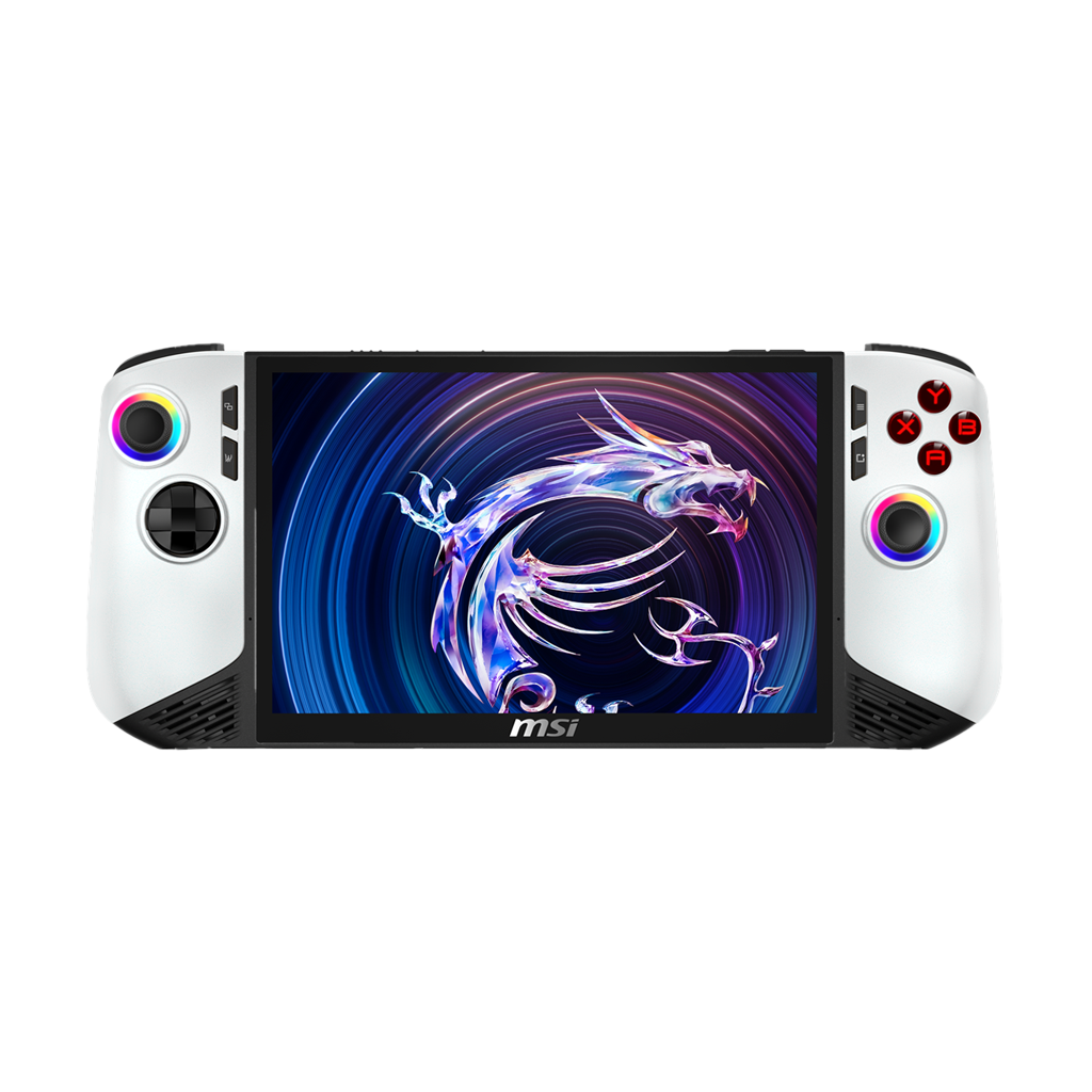 8TB / 4TB / 2TB / 1TB MSI Claw 8 AI+ Handheld Portable Gaming - Intel Core Ultra 7 / 32GB LPDDR5X RAM / Killer WiFi 7 BE1750 / 80Whr