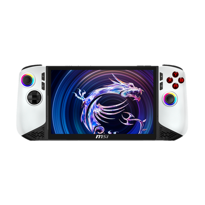 8TB / 4TB / 2TB / 1TB MSI Claw 8 AI+ Handheld Portable Gaming - Intel Core Ultra 7 / 32GB LPDDR5X RAM / Killer WiFi 7 BE1750 / 80Whr