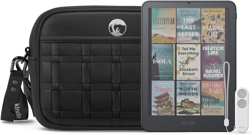 Amazon Kindle Colorsoft Signature Edition 32GB (newest model), Thinner, new aluminum design, 7 color display, Auto-adjusting front light, Fig Graphite