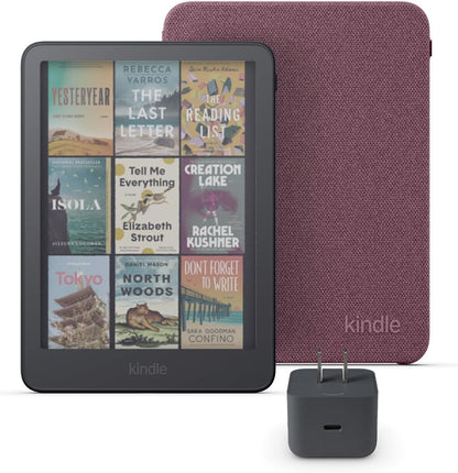 Official Amazon Kindle Colorsoft 16GB (newest model), Now thinner and lighter, 7" color display, warm light, Graphite