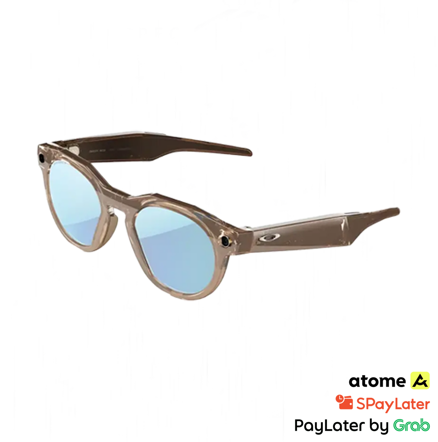 Oakley Meta HSTN AI Glasses Clear Amethyst Prizm Polarized Transitions Lenses Limited Edition