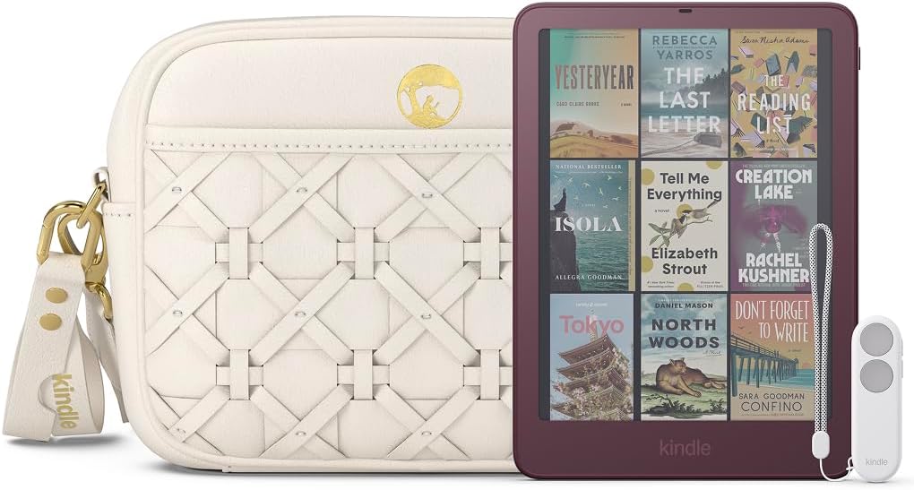 Amazon Kindle Colorsoft Signature Edition 32GB (newest model), Thinner, new aluminum design, 7 color display, Auto-adjusting front light, Fig Graphite