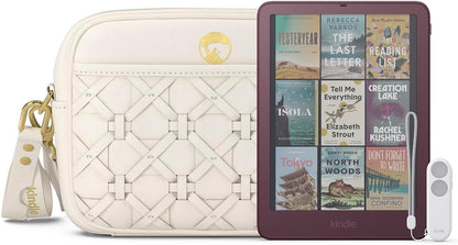 Amazon Kindle Colorsoft Signature Edition 32GB (newest model), Thinner, new aluminum design, 7 color display, Auto-adjusting front light, Fig Graphite