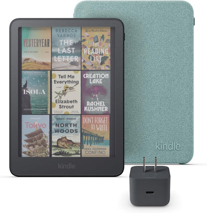 Official Amazon Kindle Colorsoft 16GB (newest model), Now thinner and lighter, 7" color display, warm light, Graphite