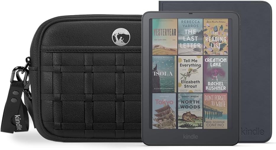 Amazon Kindle Colorsoft Signature Edition 32GB (newest model), Thinner, new aluminum design, 7 color display, Auto-adjusting front light, Fig Graphite
