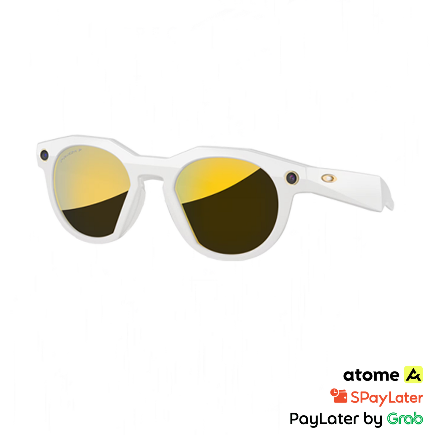 Oakley Meta HSTN AI Glasses Clear Amethyst Prizm Polarized Transitions Lenses Limited Edition