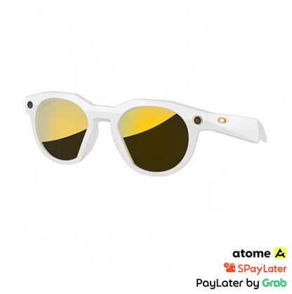 Oakley Meta HSTN AI Glasses Clear Amethyst Prizm Polarized Transitions Lenses Limited Edition