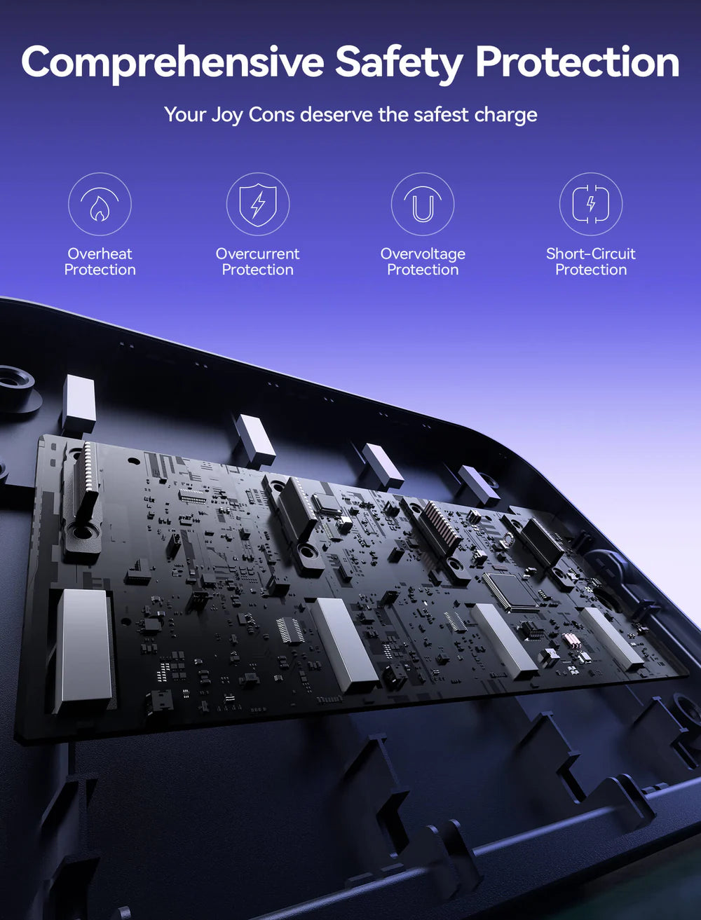 Official JSAUX Joy-Con Portable Charging Station for Nintendo Switch 2