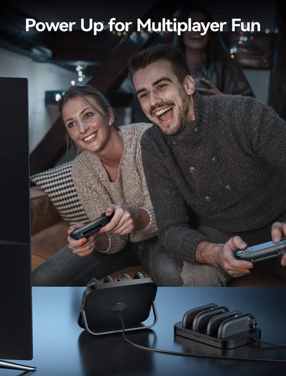 Official JSAUX Joy-Con Portable Charging Station for Nintendo Switch 2