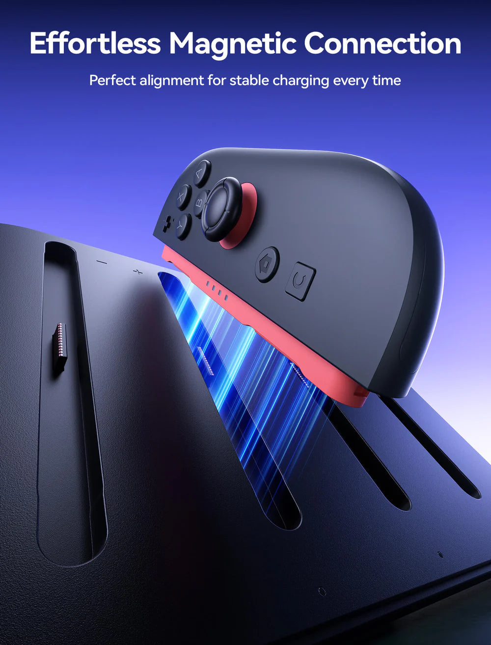 Official JSAUX Joy-Con Portable Charging Station for Nintendo Switch 2