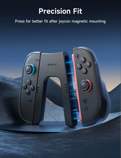 Official JSAUX JoyVerse Series Dual Joy-Con Grip for Nintendo Switch 2