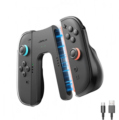 Official JSAUX JoyVerse Series Dual Joy-Con Grip for Nintendo Switch 2