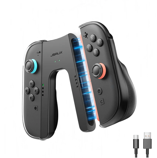 Official JSAUX JoyVerse Series Dual Joy-Con Grip for Nintendo Switch 2