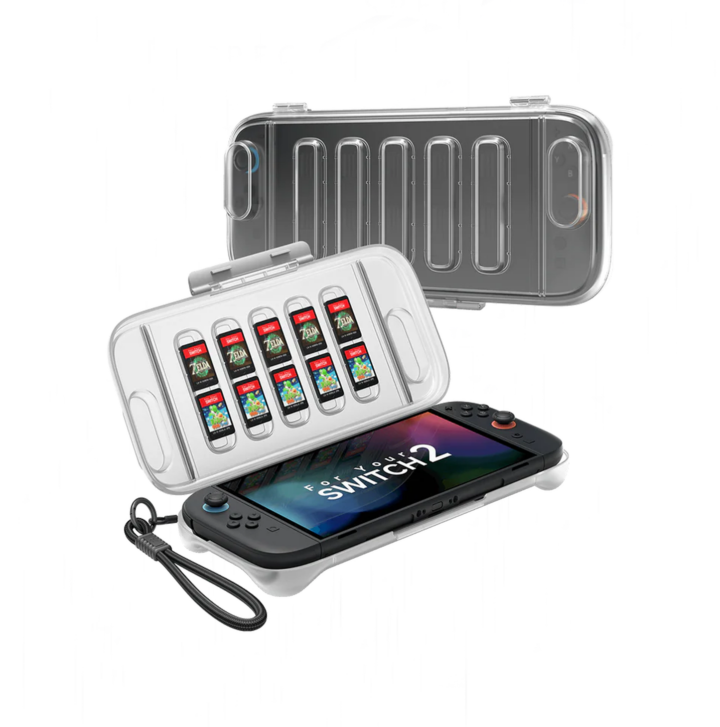 Official JSAUX Shock-Absorbent Storage Case for Nintendo Switch 2