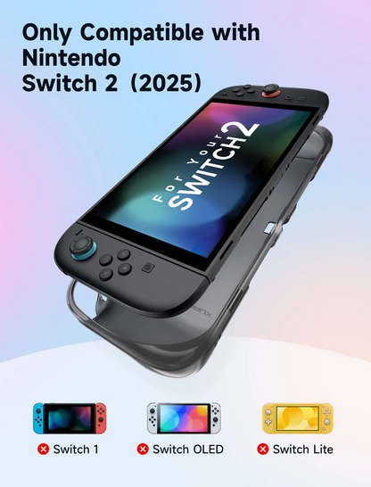 Official JSAUX Integrated Soft TPU Protective Case for Nintendo Switch 2