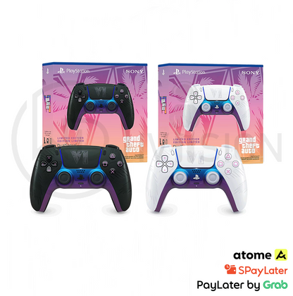 Playstation DualSense Wireless Controller Grand Theft Auto VI Black / White Limited Edition - PS5 5 , PC / GTA 6