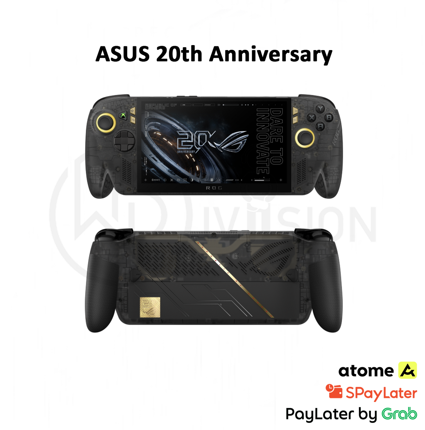 ASUS ROG XBOX Ally X20 20th Anniversary – 120Hz OLED Portable Gaming Handheld / AMD Ryzen AI Z2 Extreme Processor / 24GB RAM / 1TB SSD / 20 edition 2026