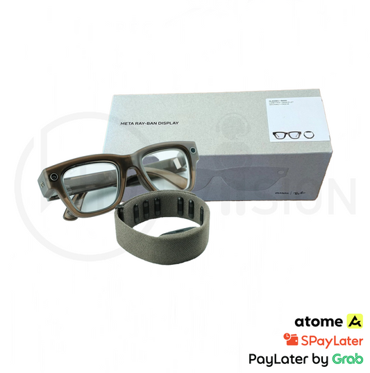 Meta Ray-Ban Display 2026 - Black or Sand Clear to Grey Transitions Glasses