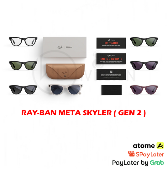 Ray-Ban Meta Skyler Standard ( Gen 2 ) - Polarized Transitions lenses