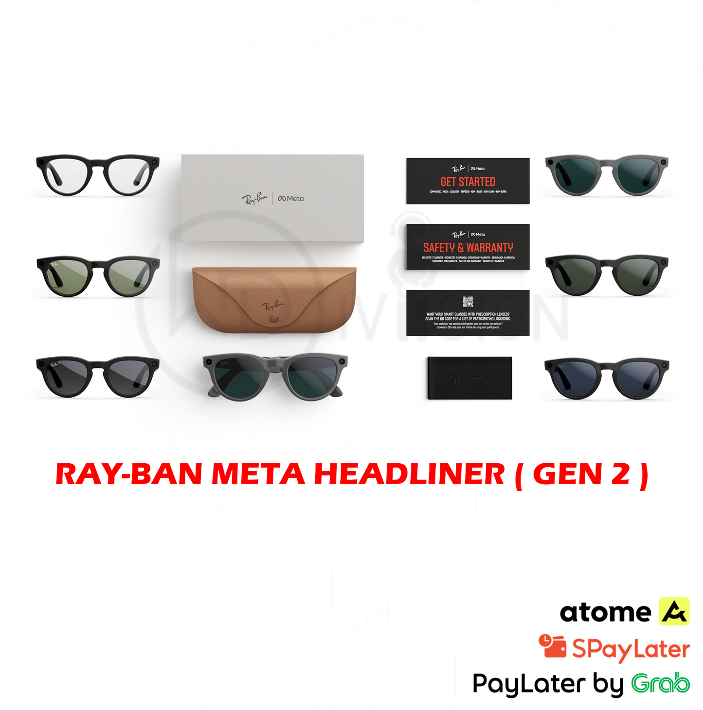 Ray-Ban Meta Headliner Standard ( Gen 2 ) - Polarized Transitions lenses
