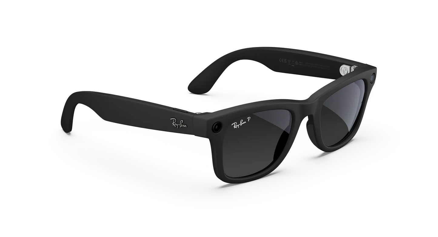 Ray-Ban Meta Wayfarer Standard Large ( Gen 2 ) - Polarized Transitions lenses